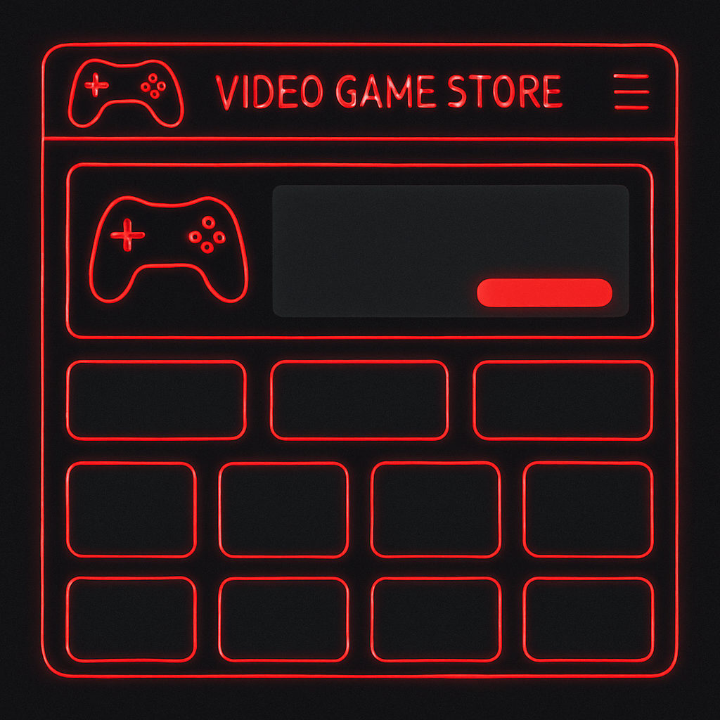 Video Game Store Web Application